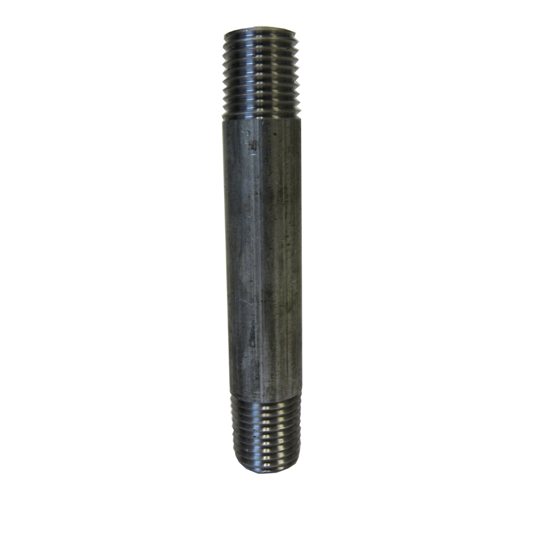 Galvanized Pipe Nipple, 3/4 Inch x 6 Inch