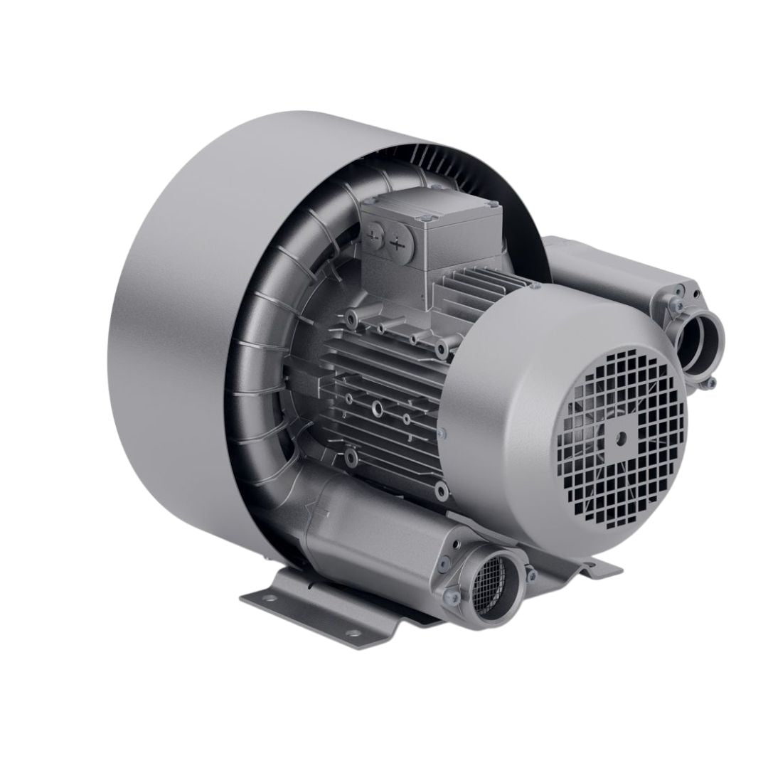 Republic HRC 400 Series Regenerative Blower Rear Side View