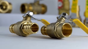 Jomar TS-422G Lead Free Brass Expansion Pex Ball Valves
