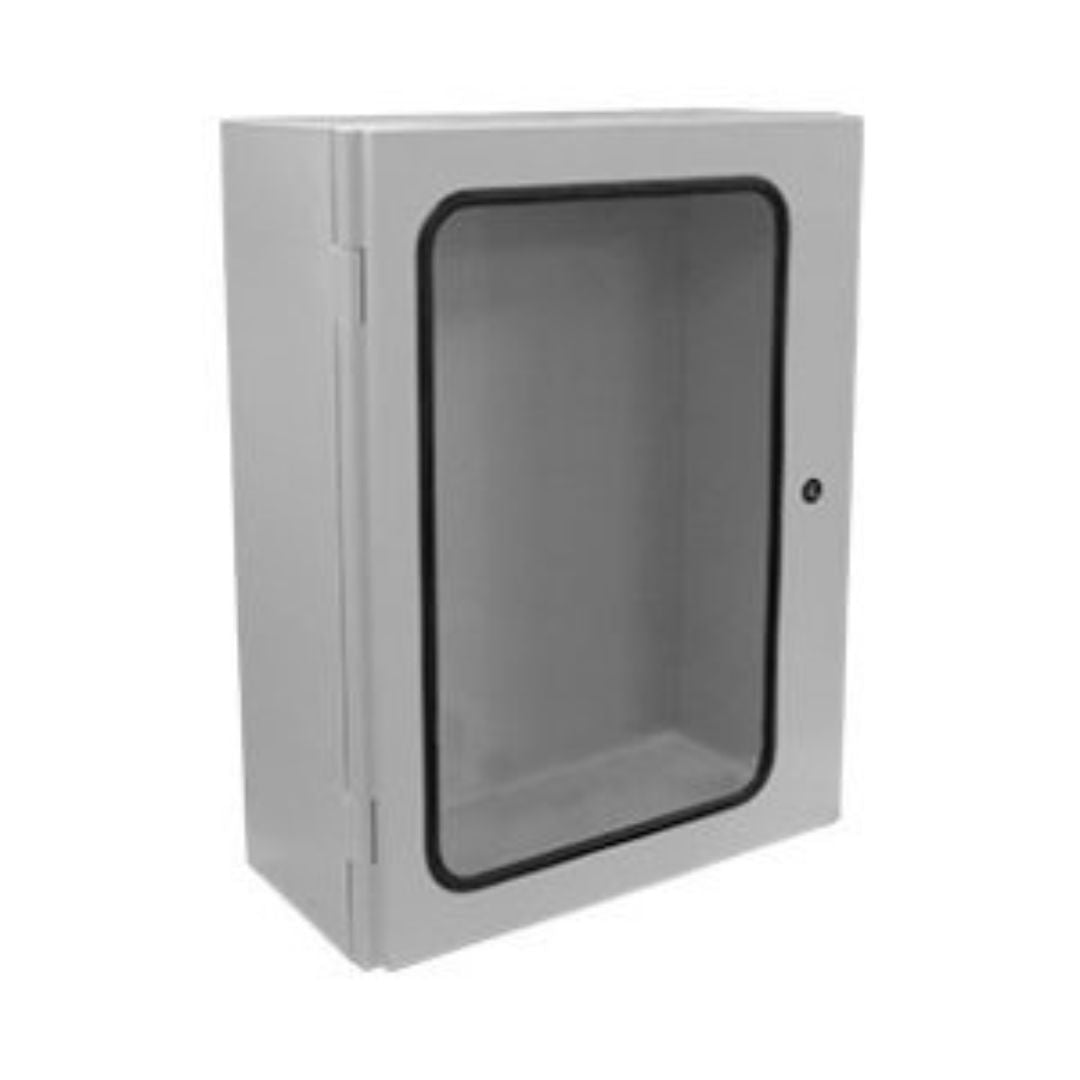 TecnoMatic IPA-1081 Fiberglass Panel Enclosure (32x40x12) - Clear Window Door