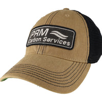 PRM Carbon Services Legacy OFA Khaki Trucker Hat