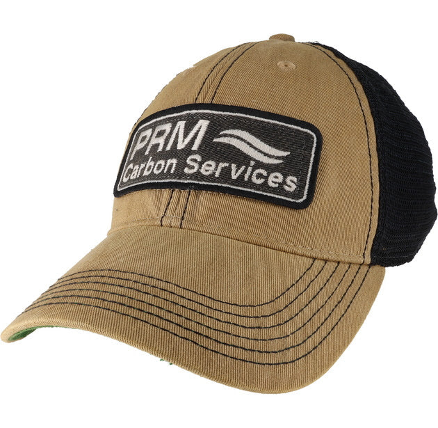PRM Carbon Services Legacy OFA Khaki Trucker Hat