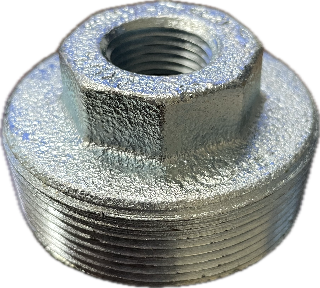 BMI 2" x 3/4" Galvanized Reducing Bushing, UL/FM