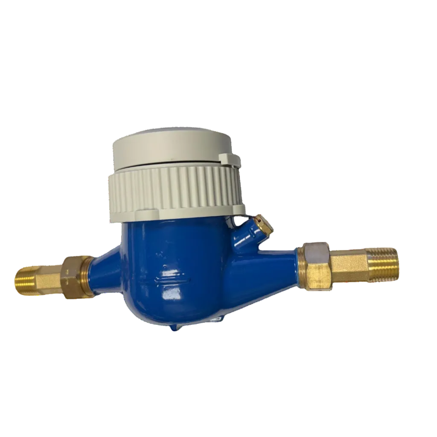 PRM 1/2 Inch Multi-Jet Brass Totalizing Water Meter