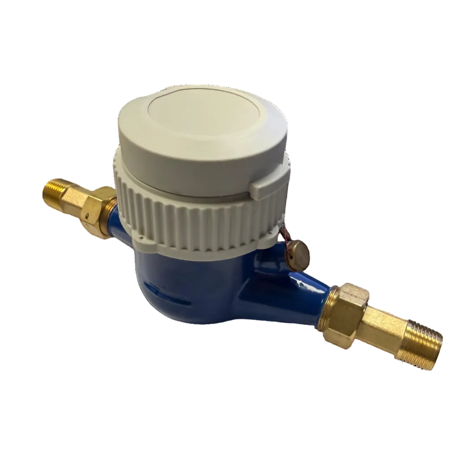 PRM 1/2 Inch Multi-Jet Brass Totalizing Water Meter