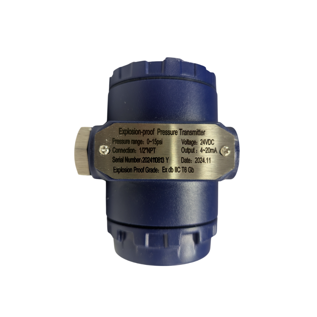 PRM 2088 Pressure Transmitter, 0-15 PSI, 1/2 Inch MNPT, 4-20 mA Output, 24 VDC