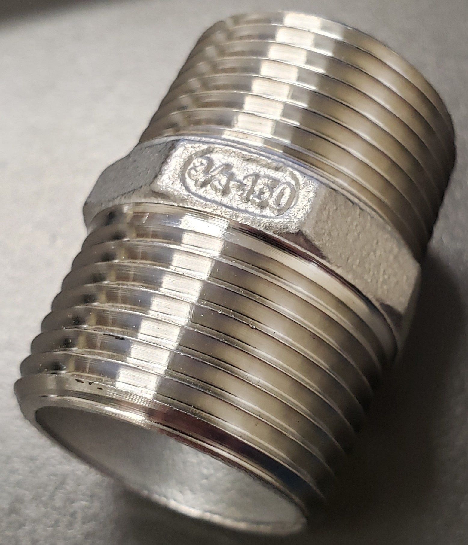 3/4 Inch 304 Stainless Steel Hex Nipple