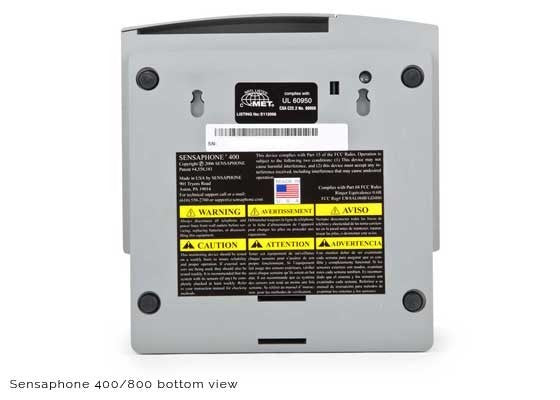 Sensaphone 400 Monitoring System Back View