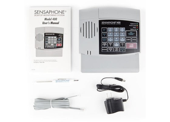 Everything that's Included with the Sensaphone 400 Monitoring System