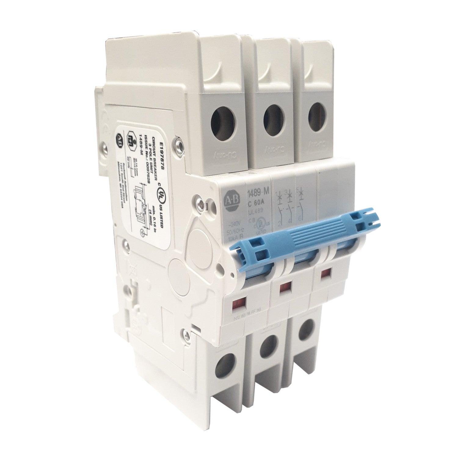 Allen-Bradley 1489-M3C600 Circuit Breaker, 3 Pole, 60 Amp