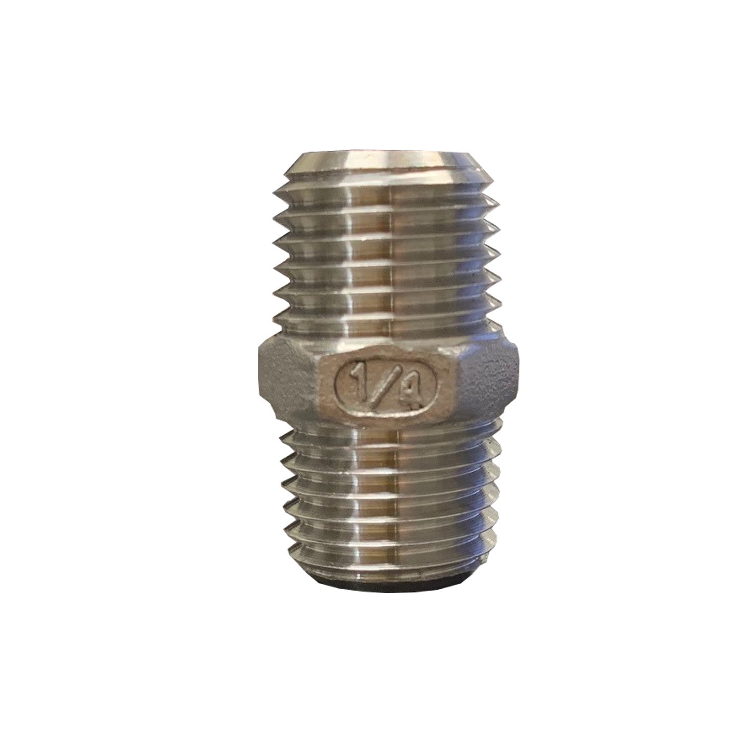 1/4 Inch 304 Stainless Steel Hex Nipple