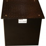 36 X 24 X 24 Inch Well Vault, Locking Lid, Water Resistant, Lift Assist