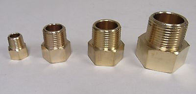 Brass Adapter - 1/8 Inch NPT Female X 1/8 Inch BSPP Male
