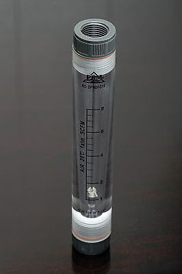 PRM FMDFG15 1-8 SCFM Air Rotameter Flow Meter