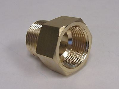 Brass Adapter - 1/4 Inch NPT Male X 1/4 Inch BSPP Female
