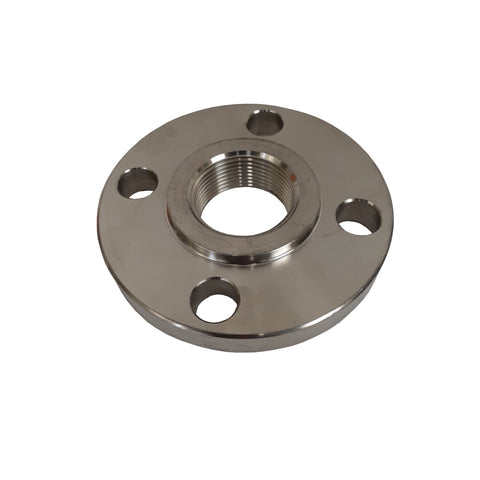 Stainless Steel Flange, 1 Inch NPT Thread, 304 SS, Class 150