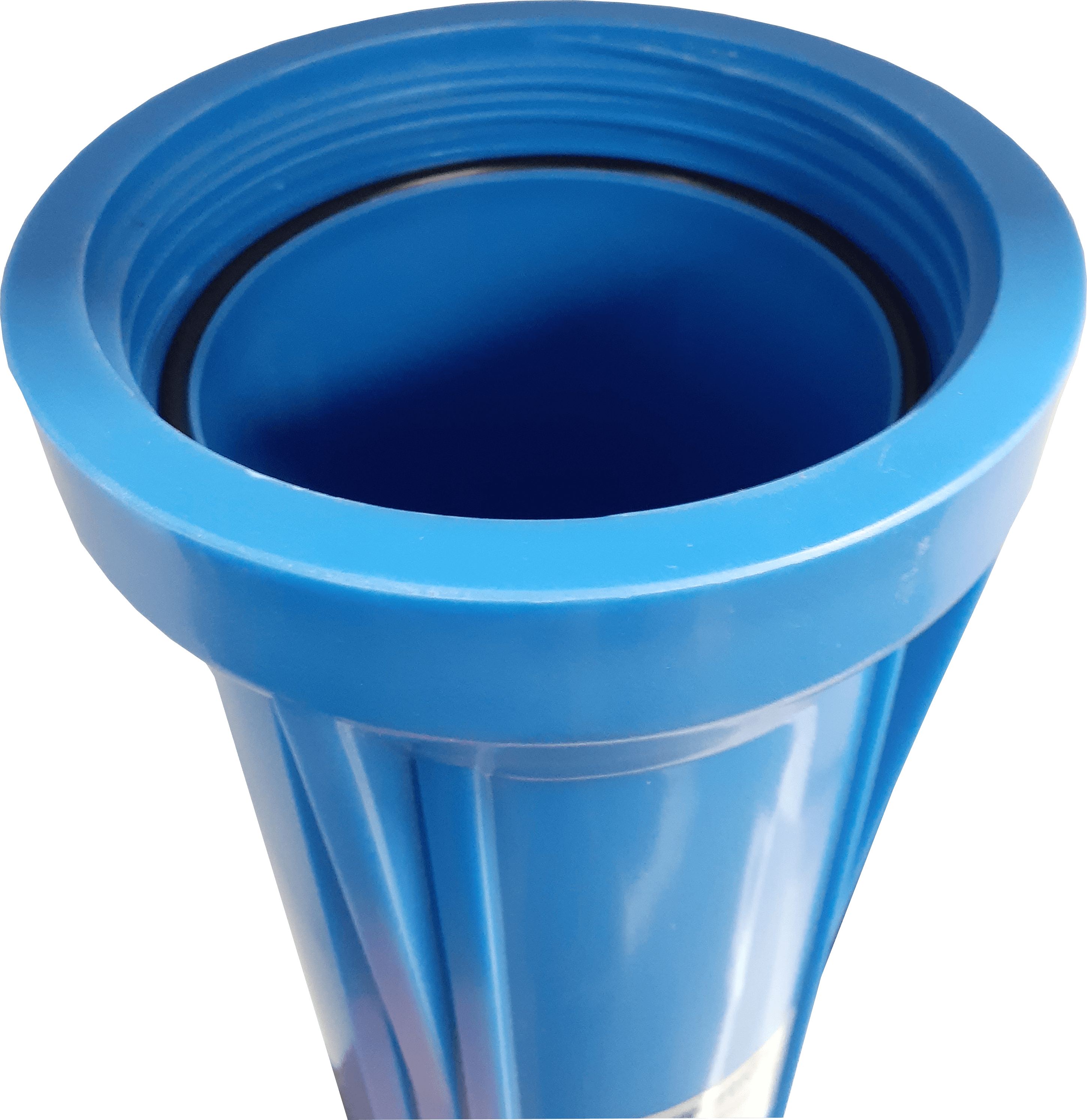 PRMFiltration 1 Inch NPT Heavy Duty Blue Polypropylene Single Cartridge Filter Housing, Uses 2.5 x 20 Inch Filter Cartridge