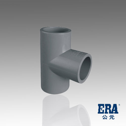 ERA Sch 80 CPVC 1-1/4 Inch Straight Tee, Socket