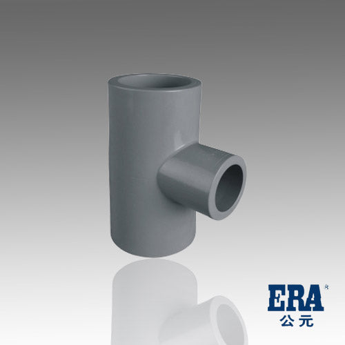 ERA SCH 80 PVC Reducing Tee - 2 Inch X 2 Inch X 1-1/4 Inch Socket Connect