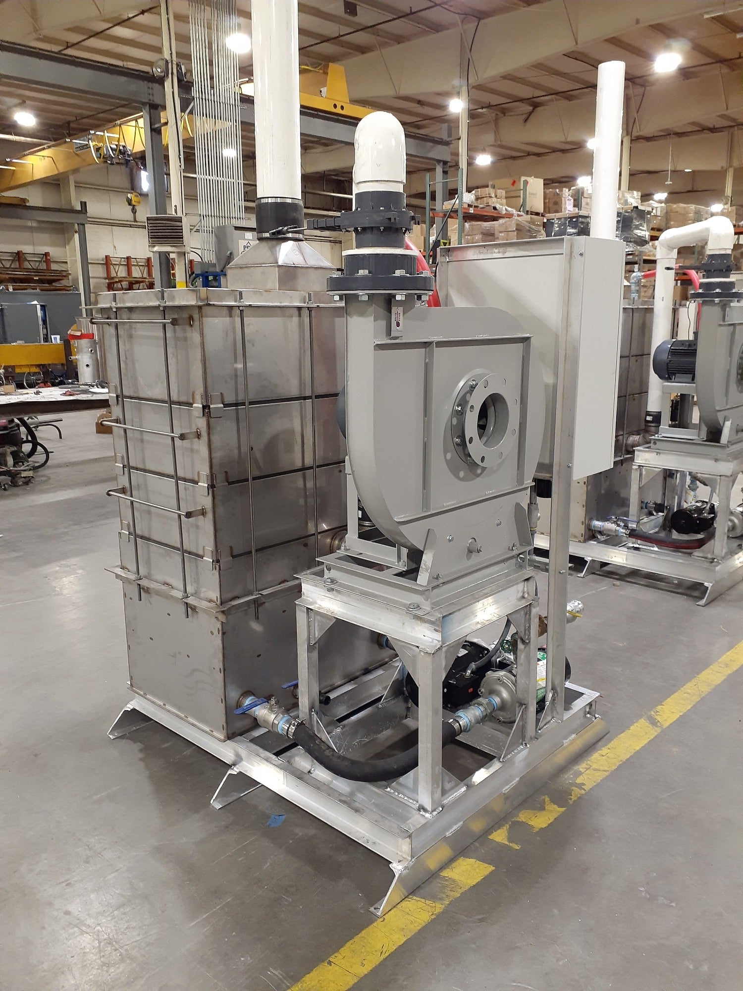 PRM AS-243 Low Profile Air Stripper, 5 GPM to 60 GPM