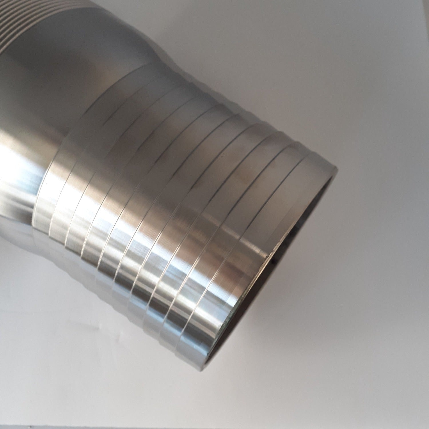 6 Inch 304 Stainless Steel King Combination (KC) Nipple (MNPT X Hose Barb)