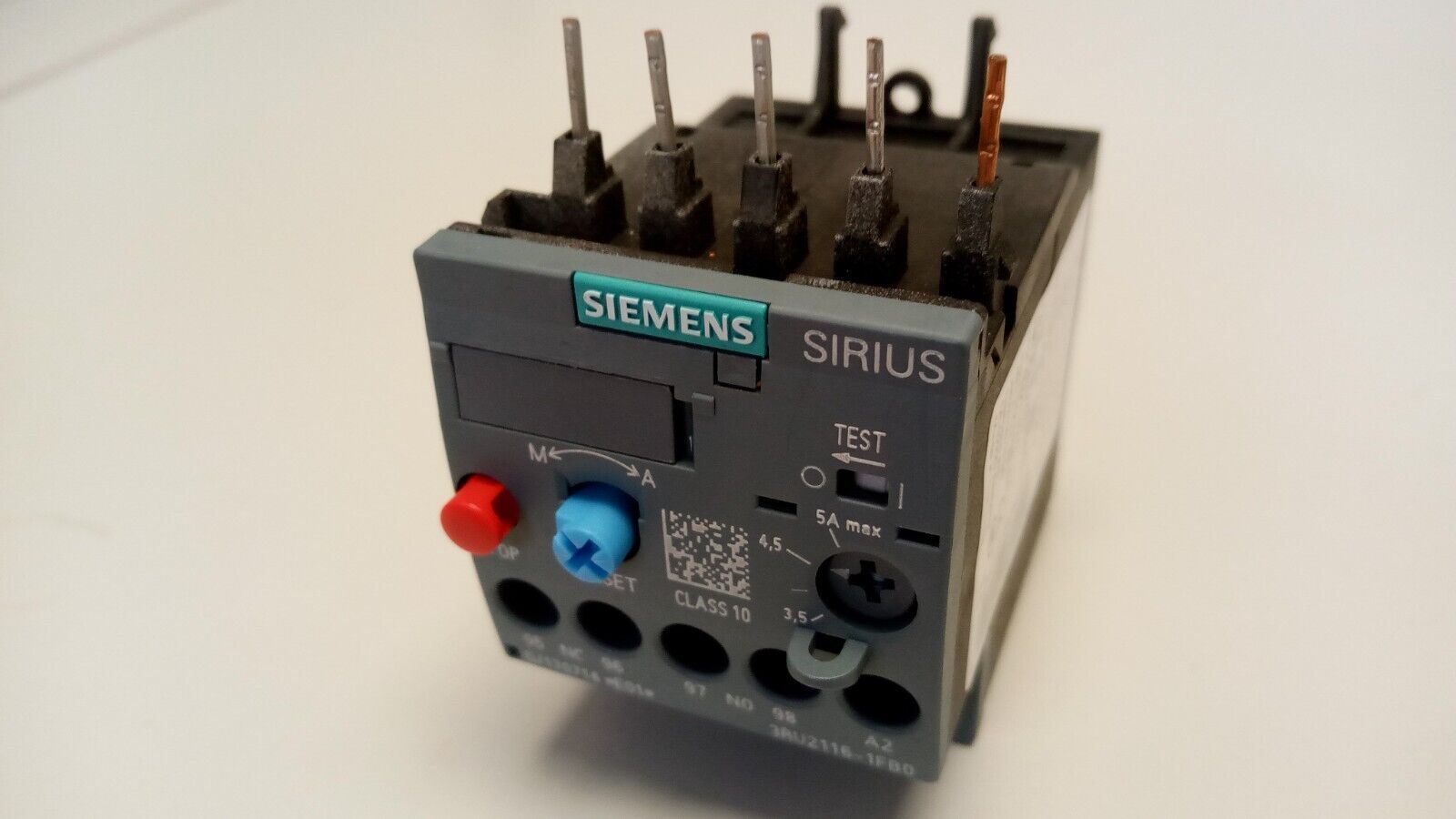 Siemens Overload Relay 3ru2116-1fb0