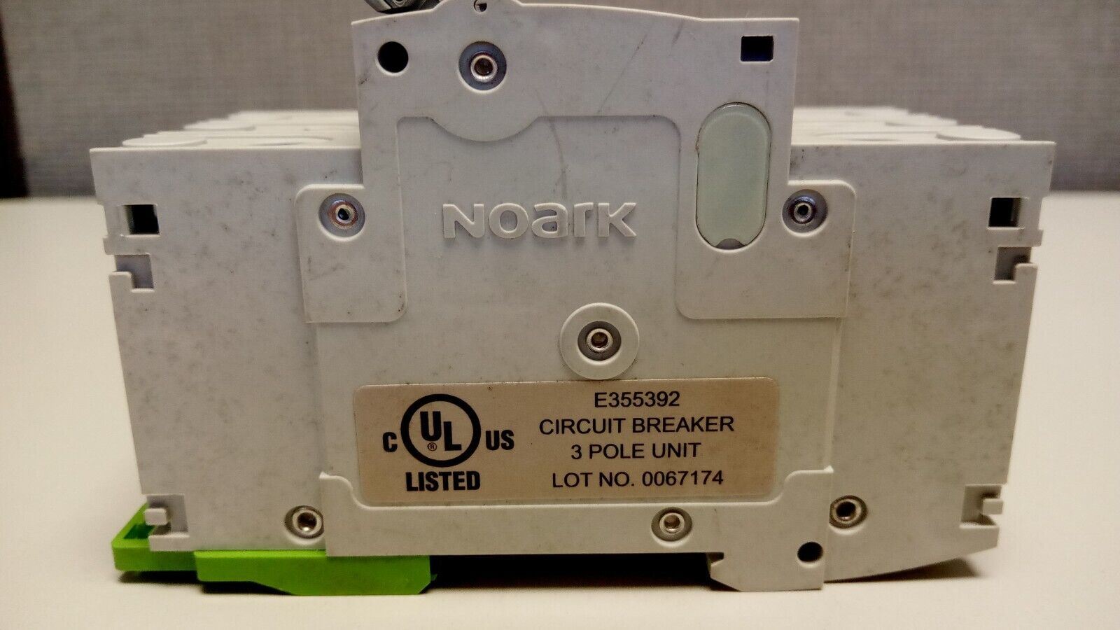 Noark C30A Miniature Circuit Breaker, 3 Pole- New Old Stock