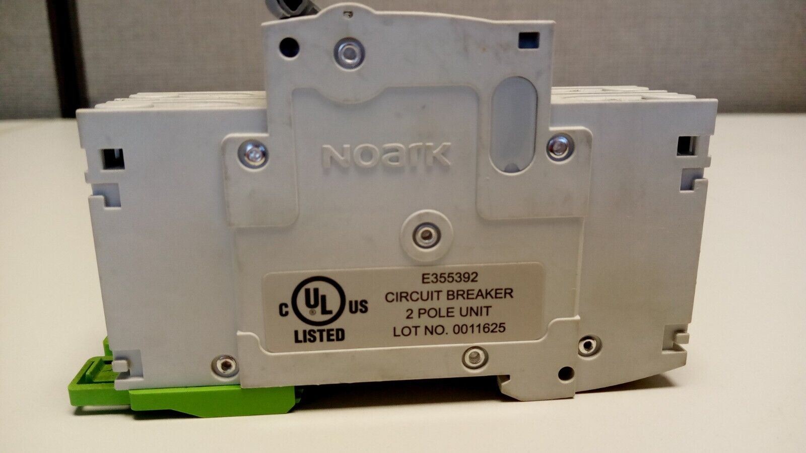 Noark C20A 2 pole breaker- New Old Stock