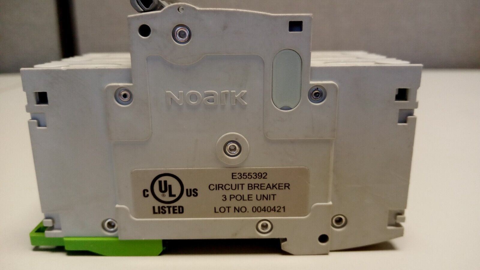 NoArk D20A miniature breaker, 3 pole- New Old Stock