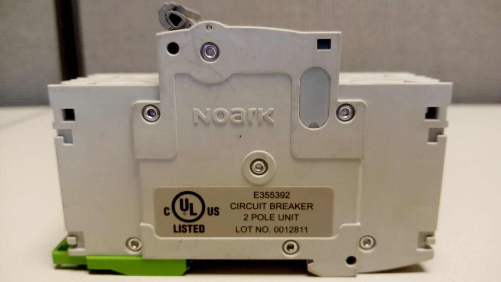 Noark C8A miniature circuit breaker, 2 pole- New Old Stock