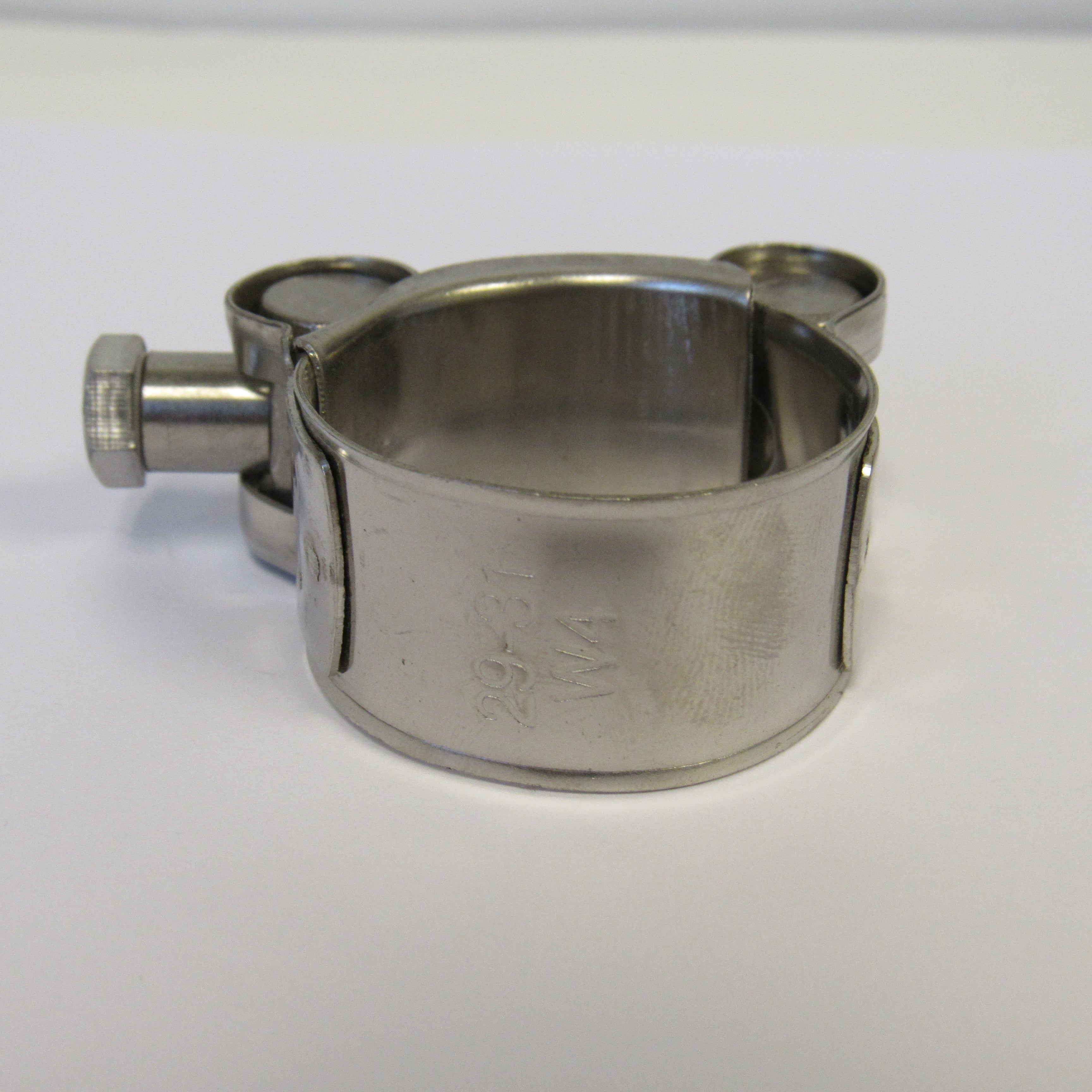 29-31 mm (1.14" to 1.22") Heavy Duty T-Bolt Hose Clamps, 304 Stainless Steel