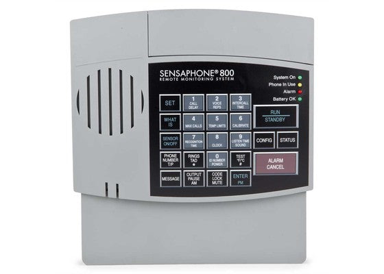 Sensaphone 800 Monitoring System Front View