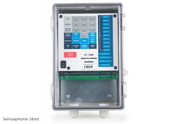 Sensaphone 1800 Monitoring System Front View