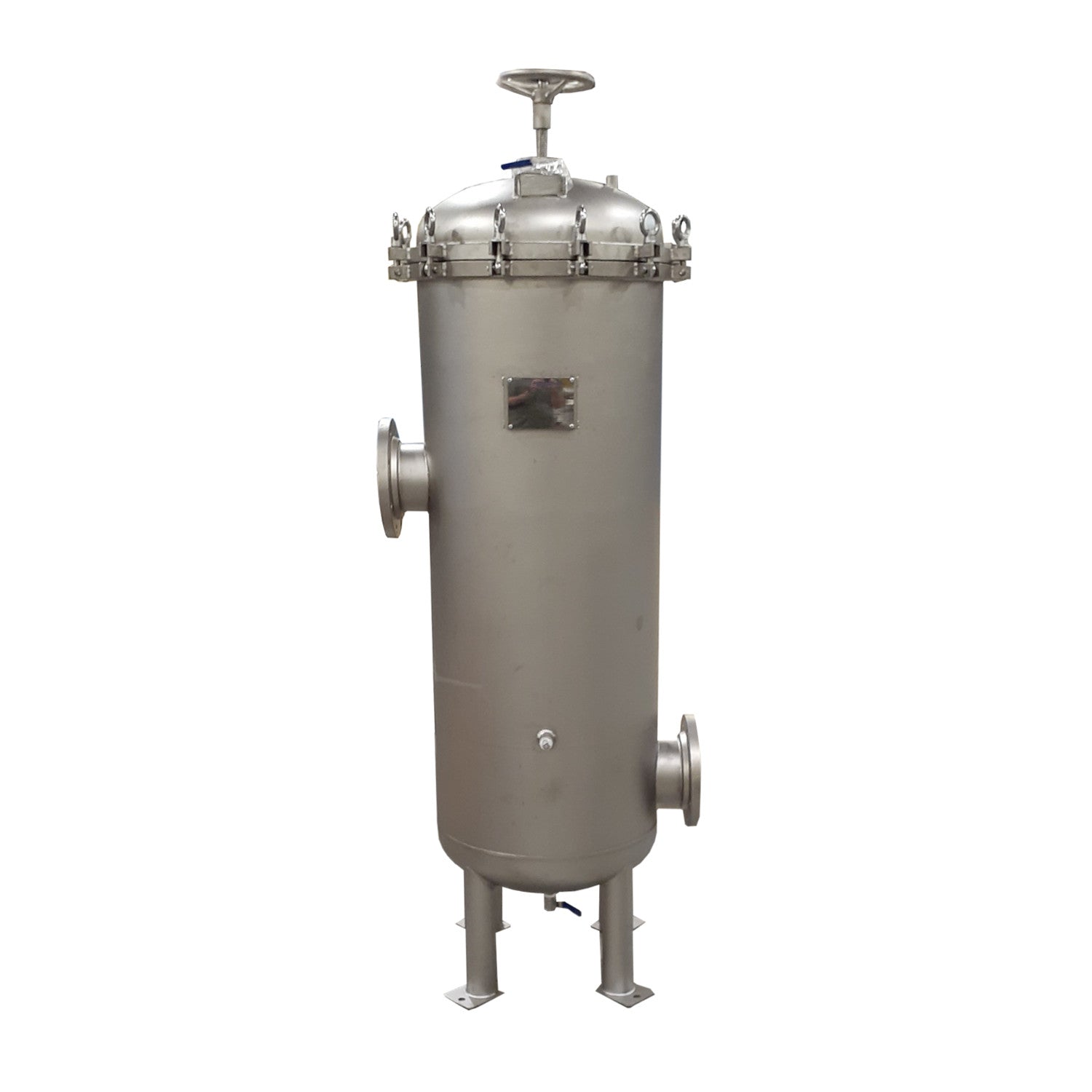 PRM CFX Series 304 Stainless Steel 36 Cartridge Filter Housing, Uses 40" Cartridges, 6 Inch Flange In/Out