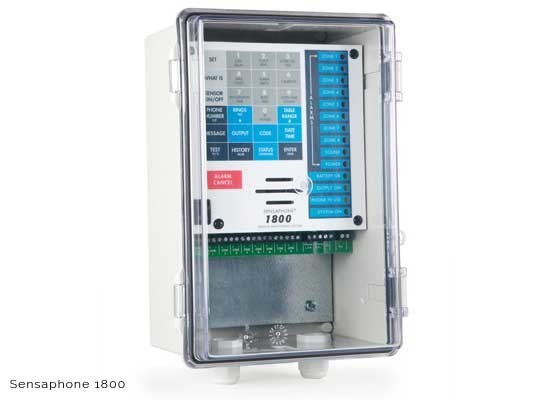 Sensaphone 1800 Monitoring System Front View