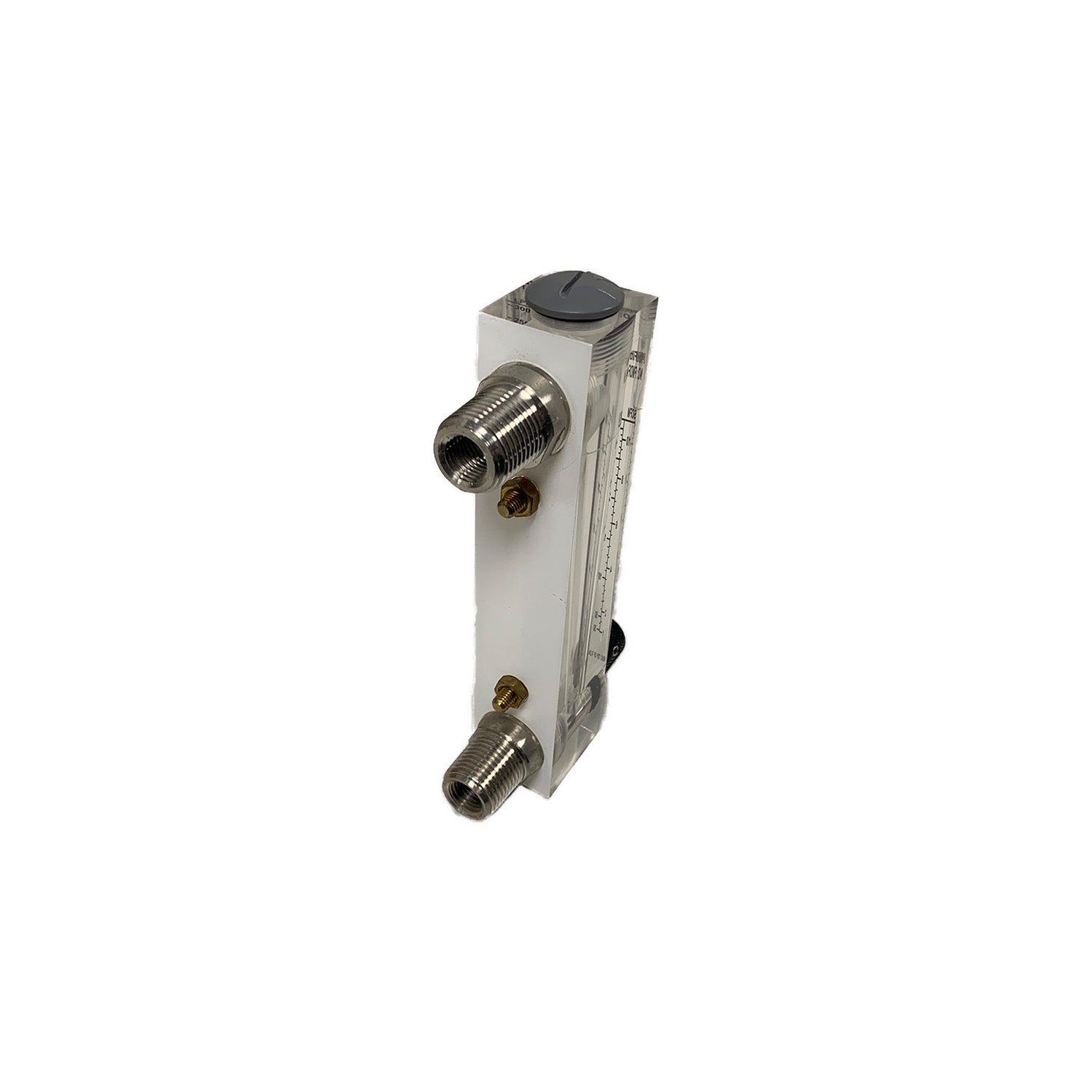 PRM FMDFA15T10 1-10 CFM Air Injection / Air Sparge Rotameter with Integrated Flow Valve
