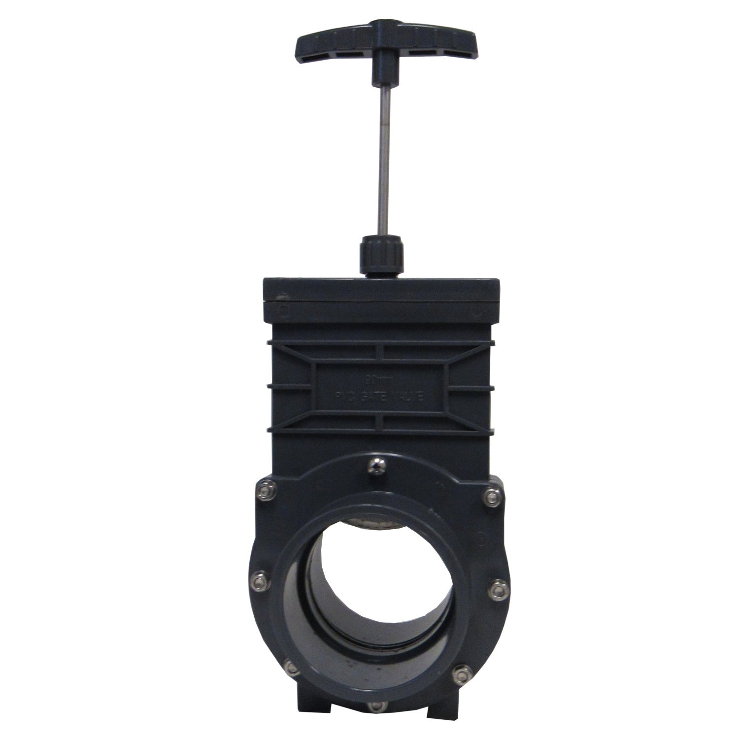 Omen Sch 80 PVC 6 Inch Gate Valve, Socket X Socket Connection