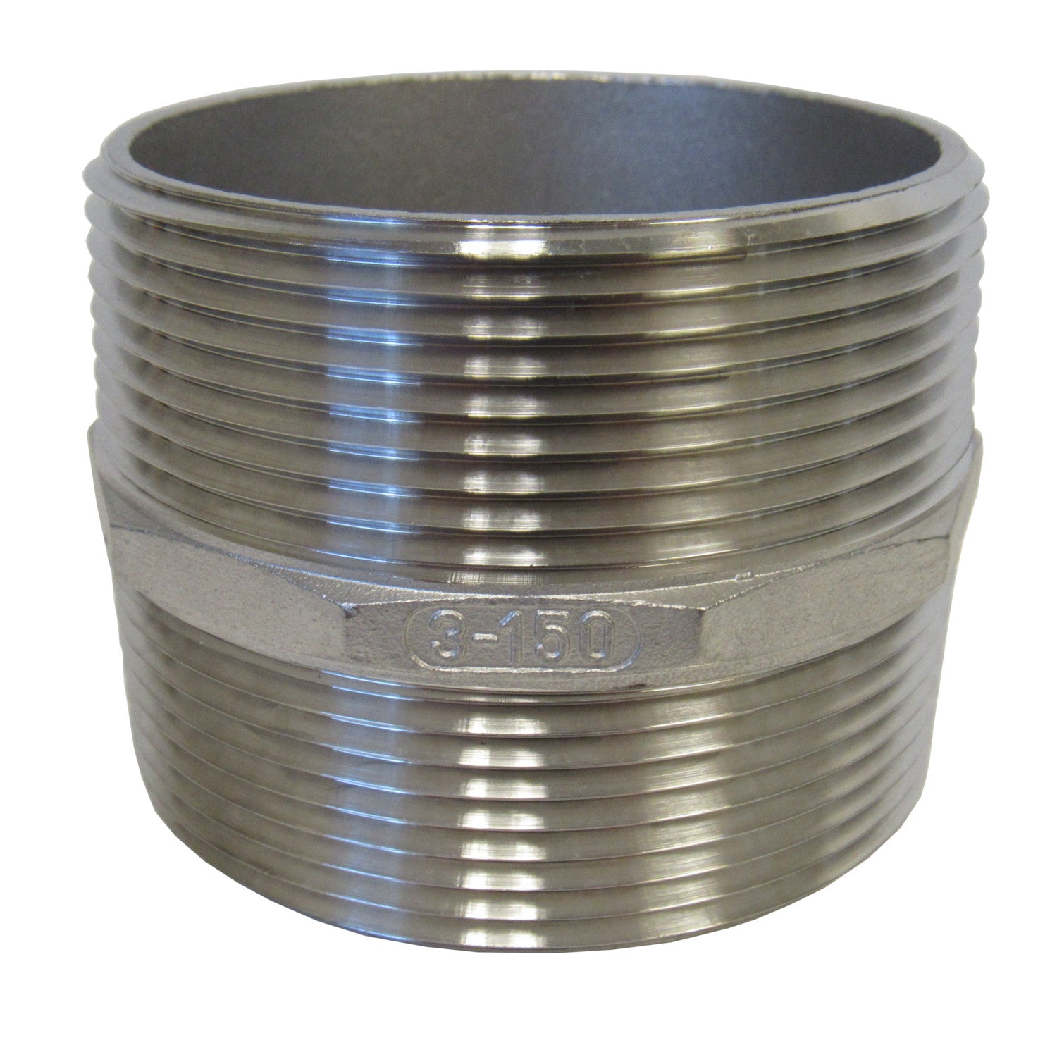 3 Inch 304 Stainless Steel Hex Nipple