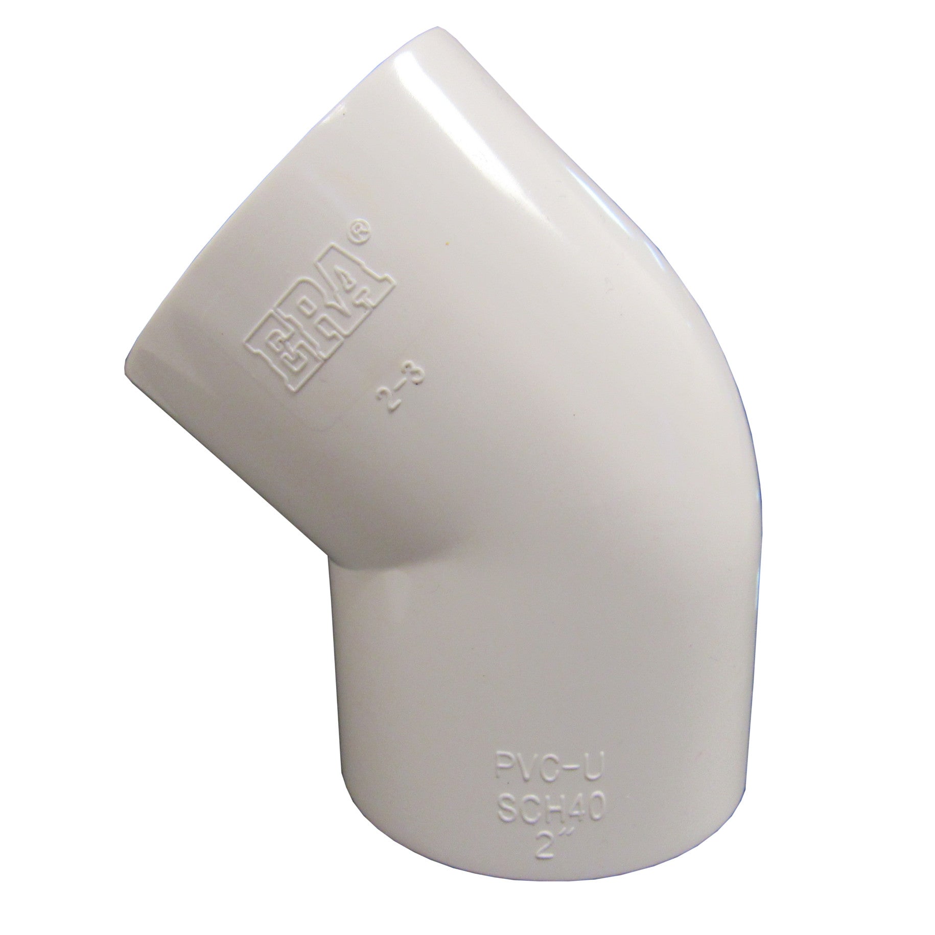 ERA Sch 40 PVC 45 Degree Elbow - 2 Inch Socket Connect