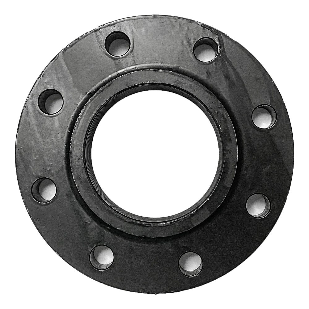 Carbon Steel Flange, 4 Inch NPT Thread Pipe Size, Raised Face, ANSI Class 150