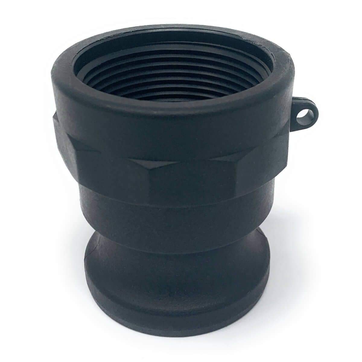 A150 Polypropylene Cam & Groove Fitting, 1-1/2 Inch Male Camlock Adapter X Female NPT Thread