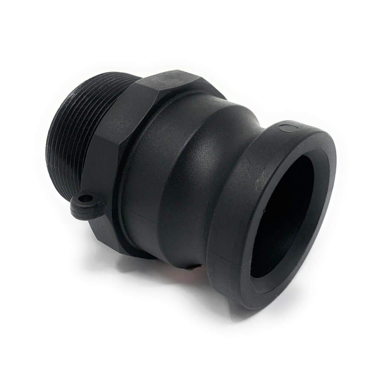 F200 Polypropylene Cam & Groove Fitting, 2 Inch Male Camlock Coupler X Male NPT