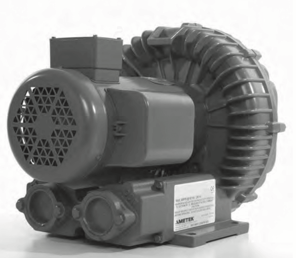 AMETEK Rotron DR555 Regenerative Blower, 3 HP | PRM