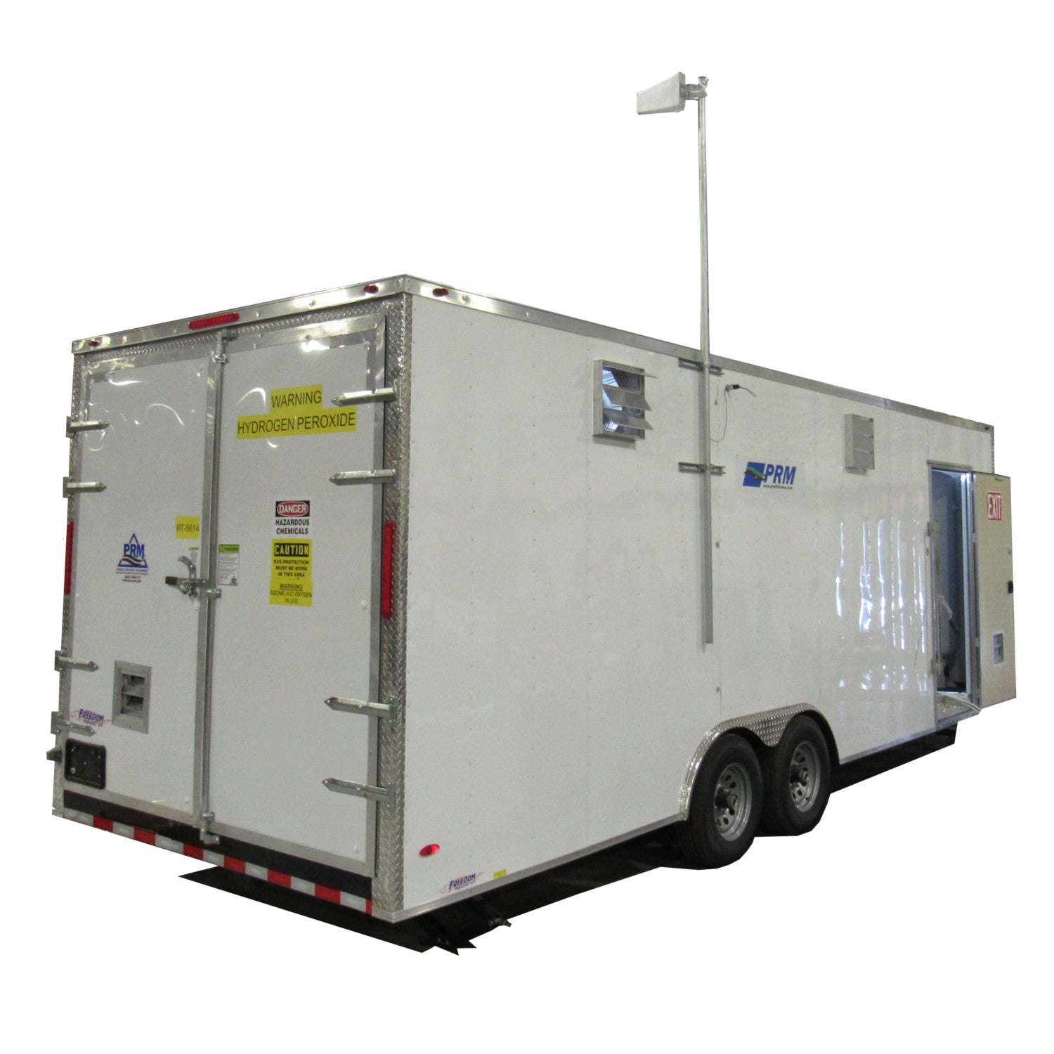 Ozone/H2O2 AOP System, 7' x 24' Trailer