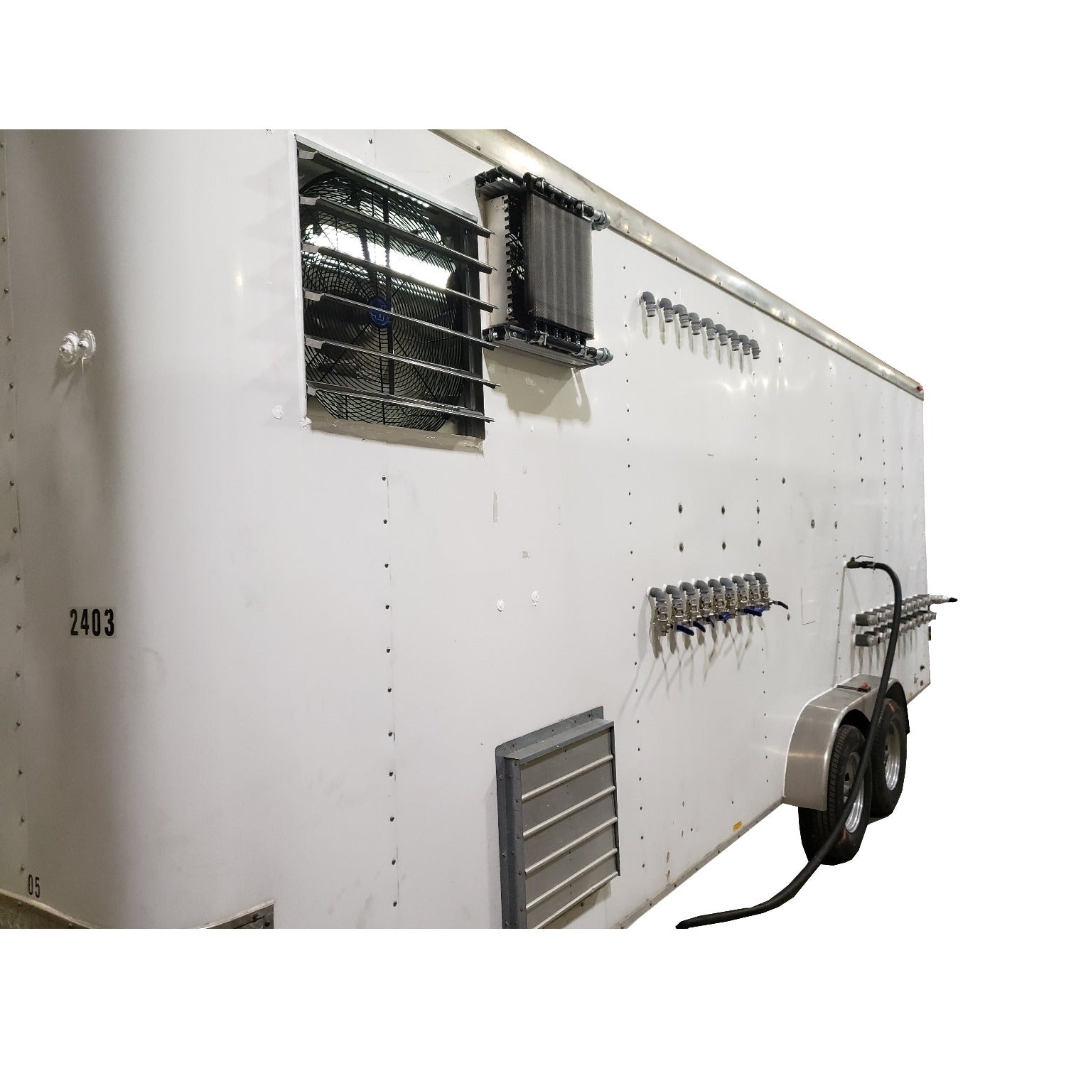 AS/SVE System, 8' x 22' Tandem Axle Trailer Success