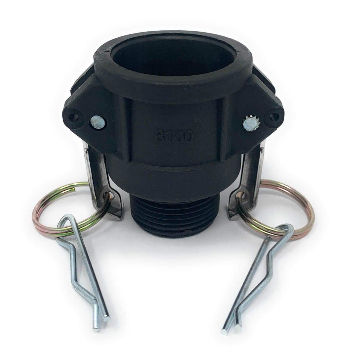 2 Pack 3/4" Type A Polypropylene Camlock Fitting With Female NPT Threads