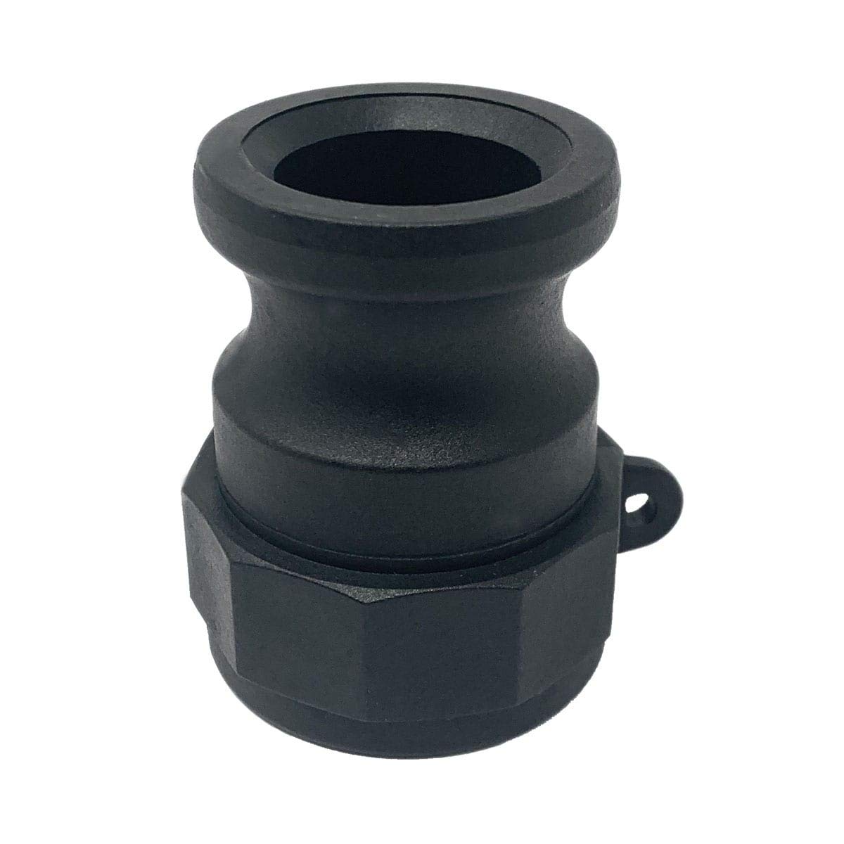 A125 Polypropylene Cam & Groove Fitting, 1-1/4 Inch Male Camlock Adapter X Female NPT Thread