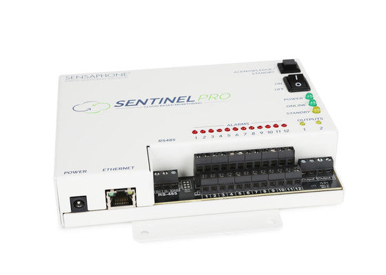 Sensaphone Sentinel PRO Monitoring System (Ethernet Version} Bottom View