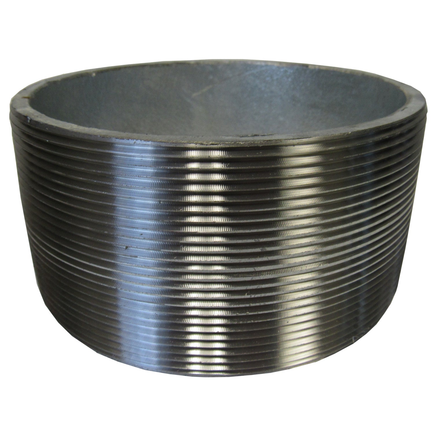 Galvanized Pipe Nipple, 6 Inch