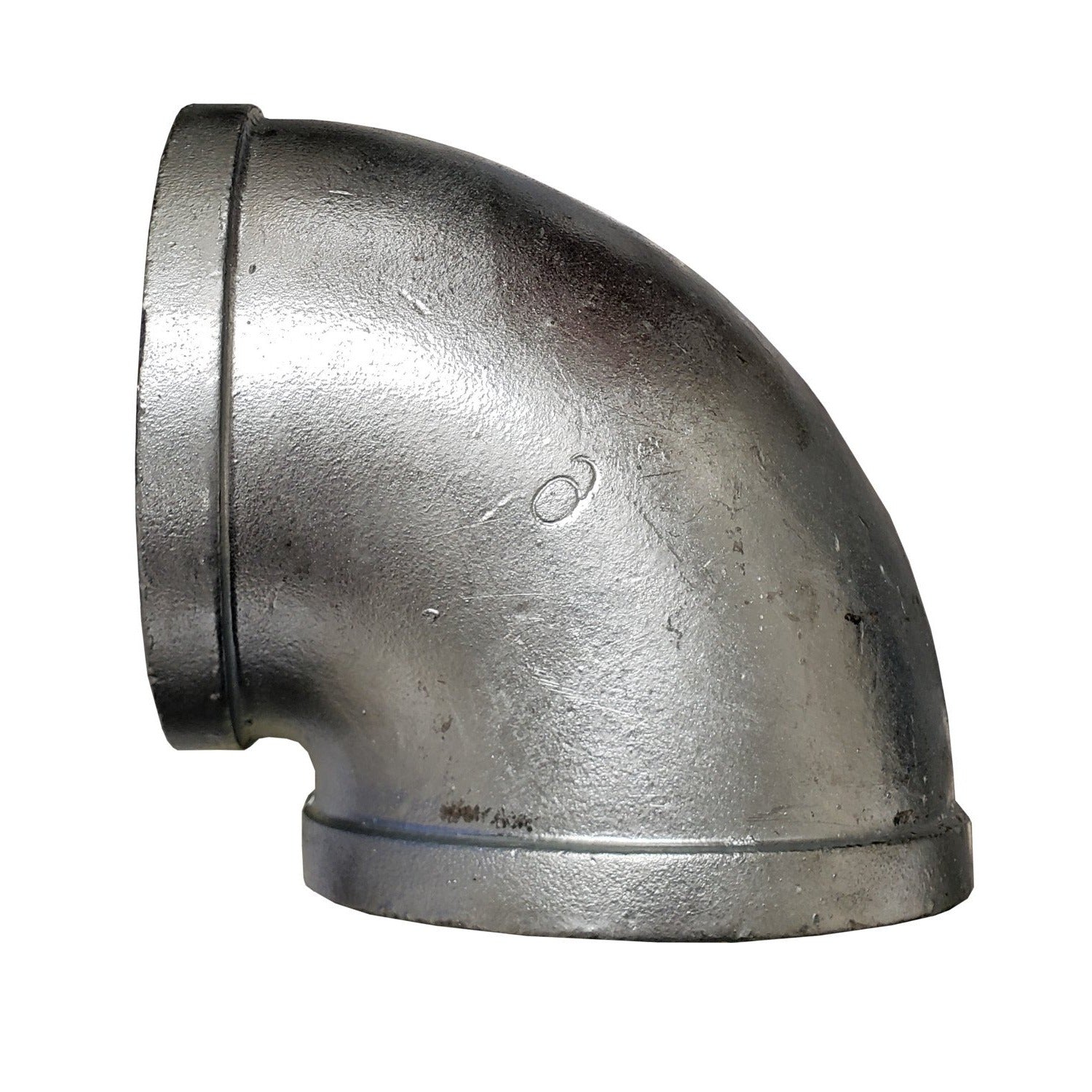 Galvanized 90 Degree Elbow, 6 Inch Female NPT Thread